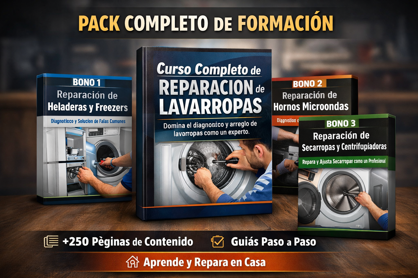 Curso Completo de Reparación de Lavarropas